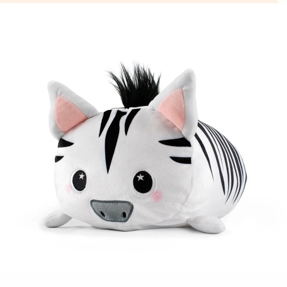Moosh Moosh STRIPEY THE ZEBRA PLUSHIE Series 2 8” - Picture 2 of 3